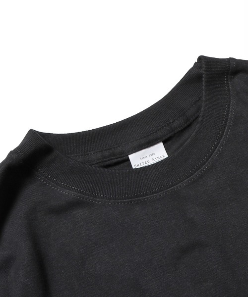United Athle（ユナイテッドアスレ）の「【ROOPTOKYO】UNITED ATHLE 5.6oz  ロングスリーブTee/ロンT 無地 クルーネック メンズ レディース 2026年春夏（Tシャツ/カットソー・メンズ・ライトブルー/スミクロ/ネイビー/ブラック/オフホワイト/ホワイト・S/L/M/XL）」の7枚目の写真