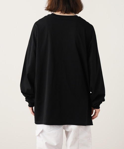 United Athle（ユナイテッドアスレ）の「【ROOPTOKYO】UNITED ATHLE 5.6oz  ロングスリーブTee/ロンT 無地 クルーネック メンズ レディース 2026年春夏（Tシャツ/カットソー・メンズ・ライトブルー/スミクロ/ネイビー/ブラック/オフホワイト/ホワイト・S/L/M/XL）」の12枚目の写真