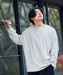 United Athle（ユナイテッドアスレ）の「【ROOPTOKYO】UNITED ATHLE 5.6oz  ロングスリーブTee ロンT 無地 クルーネック メンズ レディース 秋 秋服 2026年秋冬（Tシャツ/カットソー）」