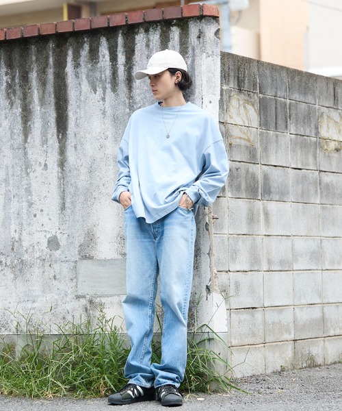 United Athle（ユナイテッドアスレ）の「【ROOPTOKYO】UNITED ATHLE 5.6oz  ロングスリーブTee/ロンT 無地 クルーネック メンズ レディース 2026年 夏 夏服（Tシャツ/カットソー・メンズ・ライトブルー/スミクロ/ネイビー/ブラック/オフホワイト/ホワイト・S/L/M/XL）」の16枚目の写真