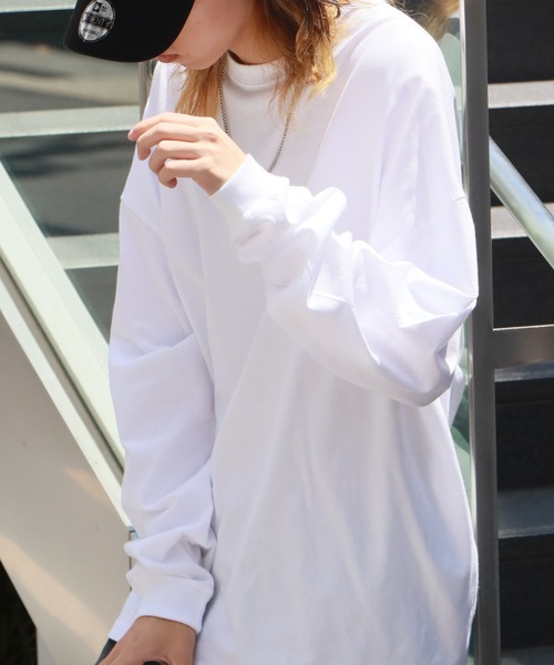 United Athle（ユナイテッドアスレ）の「【ROOPTOKYO】UNITED ATHLE 5.6oz  ロングスリーブTee/ロンT 無地 クルーネック メンズ レディース 2026年春夏（Tシャツ/カットソー・メンズ・ライトブルー/スミクロ/ネイビー/ブラック/オフホワイト/ホワイト・S/L/M/XL）」の17枚目の写真