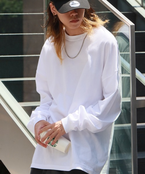 United Athle（ユナイテッドアスレ）の「【ROOPTOKYO】UNITED ATHLE 5.6oz  ロングスリーブTee/ロンT 無地 クルーネック メンズ レディース 2026年春夏（Tシャツ/カットソー・メンズ・ライトブルー/スミクロ/ネイビー/ブラック/オフホワイト/ホワイト・S/L/M/XL）」の18枚目の写真