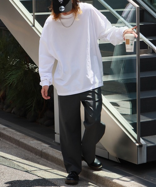 United Athle（ユナイテッドアスレ）の「【ROOPTOKYO】UNITED ATHLE 5.6oz  ロングスリーブTee/ロンT 無地 クルーネック メンズ レディース 2026年春夏（Tシャツ/カットソー・メンズ・ライトブルー/スミクロ/ネイビー/ブラック/オフホワイト/ホワイト・S/L/M/XL）」の21枚目の写真