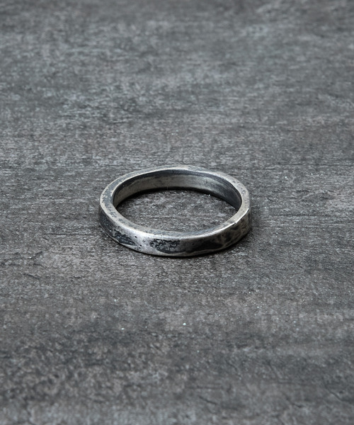 GILD(ギルド)の「GILD ギルド / Flat atypical narrow ring シルバー925フラットエイティピカルナローリング / G251-RI04(リング・メンズ・シルバー/プラチナム/ゴールド・21号/19号/17号/15号/13号/11号/9号/7号)」の8枚目の写真