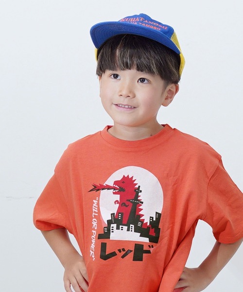 Life Support Products（ライフサポートプロダクツ）の「RAINBOW COLOR Tee（Tシャツ/カットソー・キッズ・グリーン/ブルー/オレンジ/イエロー/ネイビー/レッド/パープル・90/100/110/120/80/130/95/140/150）」の6枚目の写真