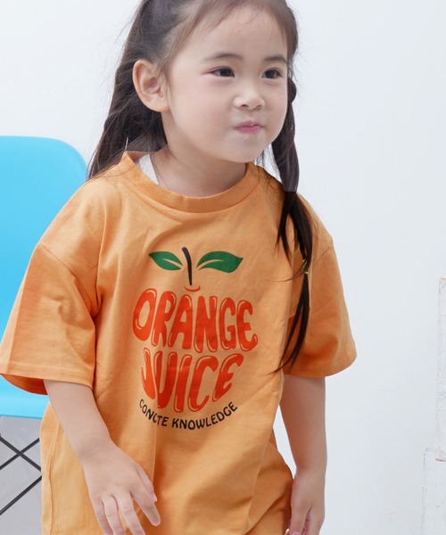 Life Support Products（ライフサポートプロダクツ）の「RAINBOW COLOR Tee（Tシャツ/カットソー・キッズ・グリーン/ブルー/オレンジ/イエロー/ネイビー/レッド/パープル・90/100/110/120/80/130/95/140/150）」の7枚目の写真