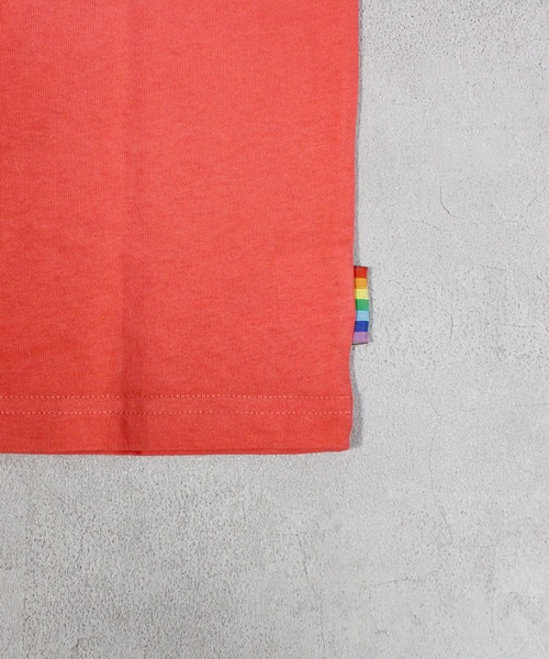 Life Support Products（ライフサポートプロダクツ）の「RAINBOW COLOR Tee（Tシャツ/カットソー・キッズ・グリーン/ブルー/オレンジ/イエロー/ネイビー/レッド/パープル・90/100/110/120/80/130/95/140/150）」の22枚目の写真