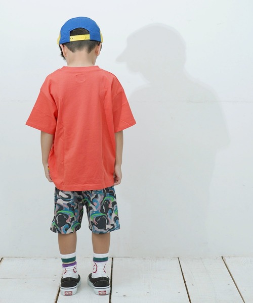 Life Support Products（ライフサポートプロダクツ）の「RAINBOW COLOR Tee（Tシャツ/カットソー・キッズ・グリーン/ブルー/オレンジ/イエロー/ネイビー/レッド/パープル・90/100/110/120/80/130/95/140/150）」の14枚目の写真