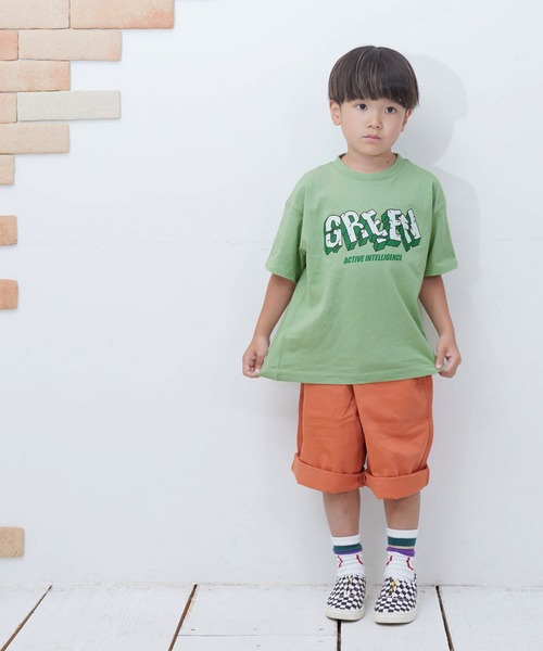 Life Support Products（ライフサポートプロダクツ）の「RAINBOW COLOR Tee（Tシャツ/カットソー・キッズ・グリーン/ブルー/オレンジ/イエロー/ネイビー/レッド/パープル・90/100/110/120/80/130/95/140/150）」の18枚目の写真