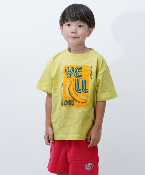 Life Support Products（ライフサポートプロダクツ）の「RAINBOW COLOR Tee（Tシャツ/カットソー・キッズ・グリーン/ブルー/オレンジ/イエロー/ネイビー/レッド/パープル・90/100/110/120/80/130/95/140/150）」の8枚目の写真