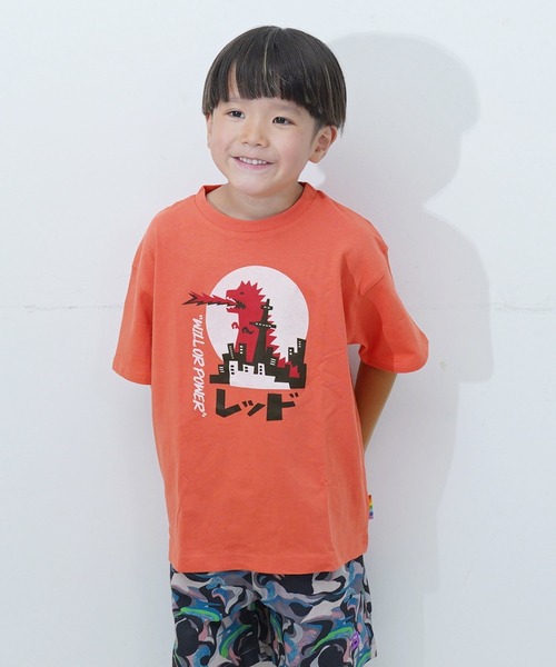 Life Support Products（ライフサポートプロダクツ）の「RAINBOW COLOR Tee（Tシャツ/カットソー・キッズ・グリーン/ブルー/オレンジ/イエロー/ネイビー/レッド/パープル・90/100/110/120/80/130/95/140/150）」の11枚目の写真