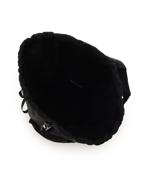 & chouette(アンドシュエット)の「巾着デザインバックパック(バックパック/リュック・レディース・ピンク/ブラック/グレー・FREE)」の6枚目の写真