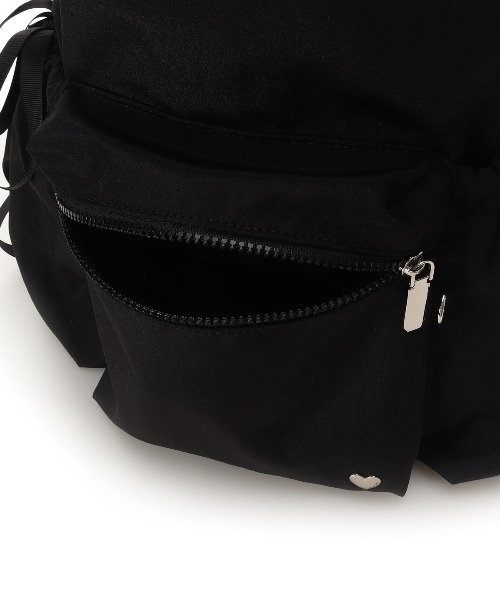 & chouette(アンドシュエット)の「巾着デザインバックパック(バックパック/リュック・レディース・ピンク/ブラック/グレー・FREE)」の8枚目の写真