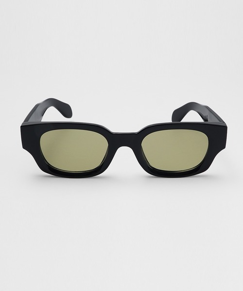 MinoriTY(マイノリティ)の「【MinoriTY】ウエリントンサングラス メンズ ウィメンズ ユニセックス(サングラス・メンズ・ブラック×ブラック/ブラック×イエロー・FREE)」の5枚目の写真