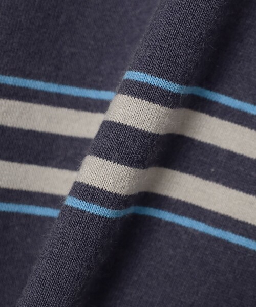 B:MING by BEAMS(ビーミングバイビームス)の「フェード ボーダー ビッグ Tシャツ(Tシャツ/カットソー・メンズ・アイボリー/ネイビー・SMALL/MEDIUM/LARGE/X-LARGE)」の7枚目の写真