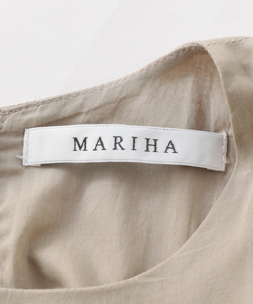 MARIHA（マリハ）の「MARIHA/マリハ ミューズのドレス(無地)（ワンピース・レディース・ベージュ・38）」の7枚目の写真