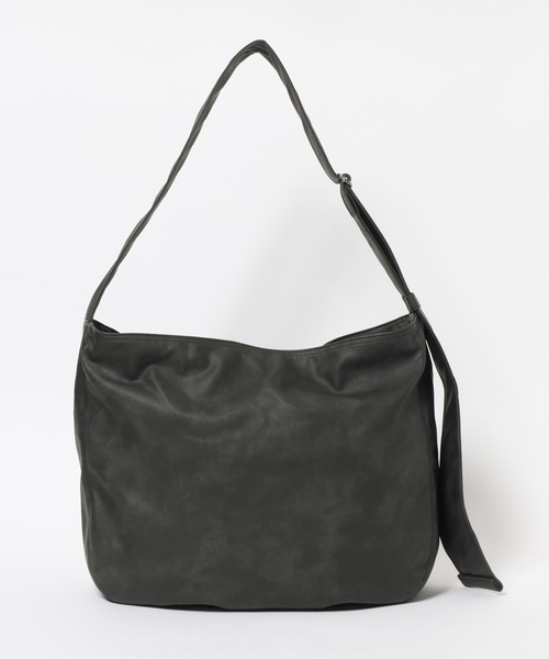 niko and...（ニコアンド）の「フェイクレザー4ポケットラージショルダーバッグ（ショルダーバッグ・メンズ・ブラウン/ブラック・FREE）」の13枚目の写真