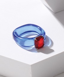 ADDITION STORE(AfBVXgA)́yR[fCɍ킹ăJ[ςzPOP COLORFUL ACRYLIC RING / |bv Jt ANO@ONESIZE(O)