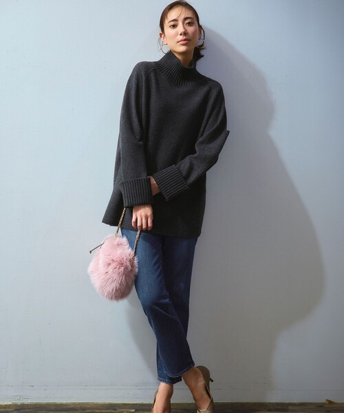 RED CARD TOKYO(レッドカード)の「【RED CARD TOKYO×23区】スリムストレート デニム パンツ(デニムパンツ・レディース・ターコイズブルー系/ダルブルー系・40/38/36)」の16枚目の写真