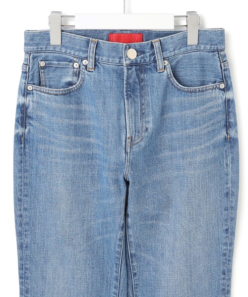 RED CARD TOKYO(レッドカード)の「【RED CARD TOKYO×23区】スリムストレート デニム パンツ(デニムパンツ・レディース・ターコイズブルー系/ダルブルー系・40/38/36)」の9枚目の写真