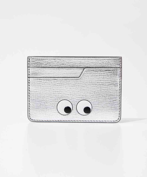 ANYA HINDMARCH｜アニヤハインドマーチのカードケース（シルバー/銀色