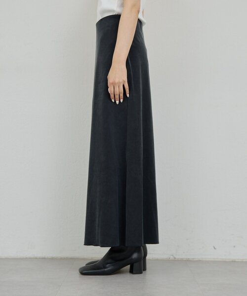 GALLARDAGALANTE(ガリャルダガランテ)の「【セットアップ対応】【イージーケア】キュプラジャージースカート(スカート・レディース・ベージュ/ブラック/モカ・0/1)」の13枚目の写真