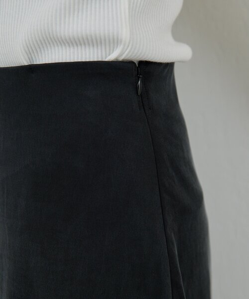 GALLARDAGALANTE(ガリャルダガランテ)の「【セットアップ対応】【イージーケア】キュプラジャージースカート(スカート・レディース・ベージュ/ブラック/モカ・0/1)」の16枚目の写真