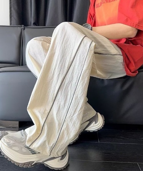MGV(エムジーヴィー)の「サイドラインシャカパンツ(その他パンツ・メンズ・ブラック/ホワイト・MEDIUM/LARGE/X-LARGE)」の5枚目の写真