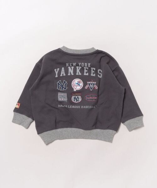 MLB（メジャーリーグベースボール）の「【MLB】別注チームワッペンプリントスウェット（スウェット・キッズ・ブラウン/チャコール/ブルー・110/100/90/80/150/140/130/120）」の21枚目の写真