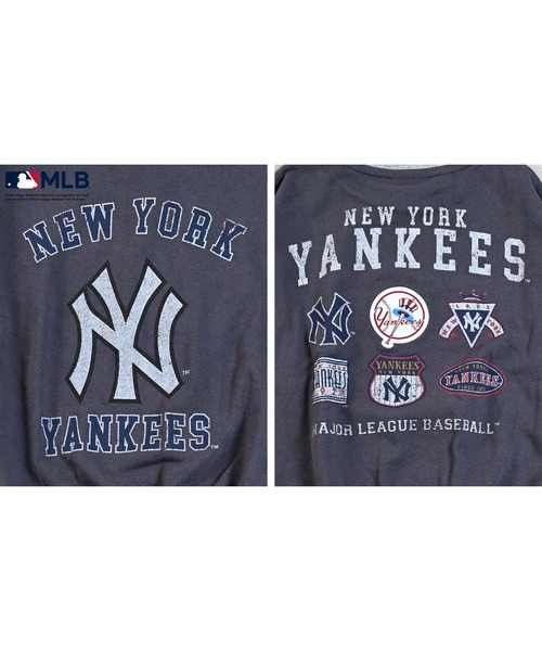MLB（メジャーリーグベースボール）の「【MLB】別注チームワッペンプリントスウェット（スウェット・キッズ・ブラウン/チャコール/ブルー・110/100/90/80/150/140/130/120）」の19枚目の写真