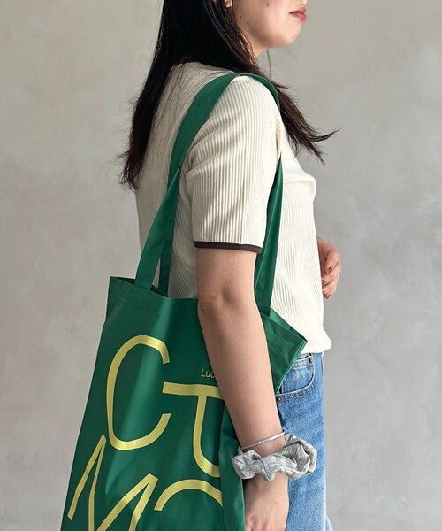 U.S. POLO ASSN.(ユーエスポロアッスン)の「【U.S. POLO ASSN. 】ヘンリーリブ半袖T(Tシャツ/カットソー・レディース・ネイビー/アイボリー/ブラック/オフホワイト・FREE)」の19枚目の写真