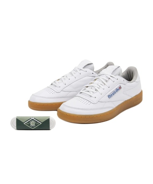 Reebok(リーボック)の「CLUB C 85 VINTAGE 100209030(スニーカー・メンズ・ホワイト・23.5cm/24.0cm/24.5cm/25.0cm/25.5cm/26.0cm/26.5cm/27.0cm/27.5cm/28.0cm/28.5cm/29.0cm/23.0cm/30.0cm)」の4枚目の写真