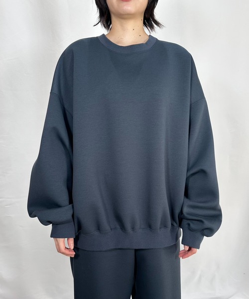 G.V.G.V.（ジーヴィージーヴィー）の「SWEAT TOP（スウェット・メンズ・ブラック/ネイビー/ダークグレー・L/S）」の3枚目の写真