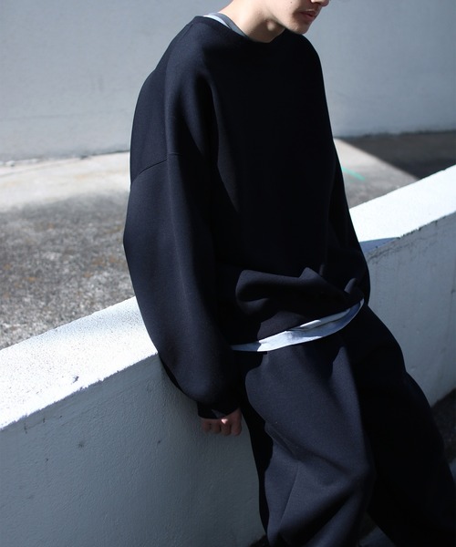 G.V.G.V.（ジーヴィージーヴィー）の「SWEAT TOP（スウェット・メンズ・ブラック/ネイビー/ダークグレー・L/S）」の6枚目の写真