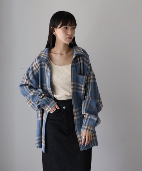 model：164cm. 着用サイズ：FREE