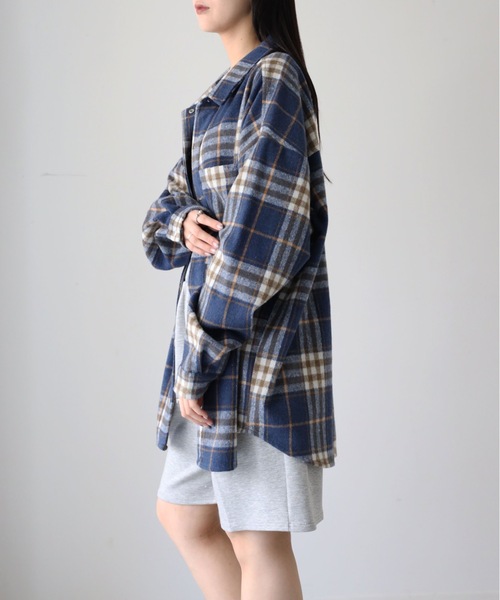 model：164cm. 着用サイズ：FREE