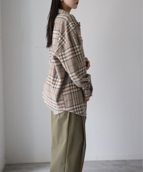 model：164cm. 着用サイズ：FREE