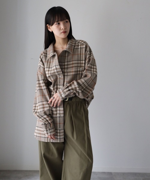 model：164cm. 着用サイズ：FREE