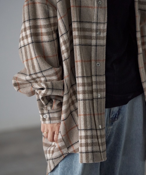 model：163cm. 着用サイズ：FREE