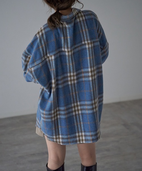 model：163cm. 着用サイズ：FREE
