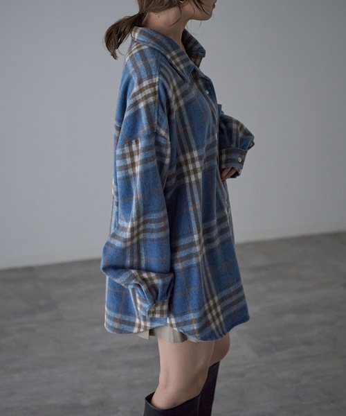 model：163cm. 着用サイズ：FREE