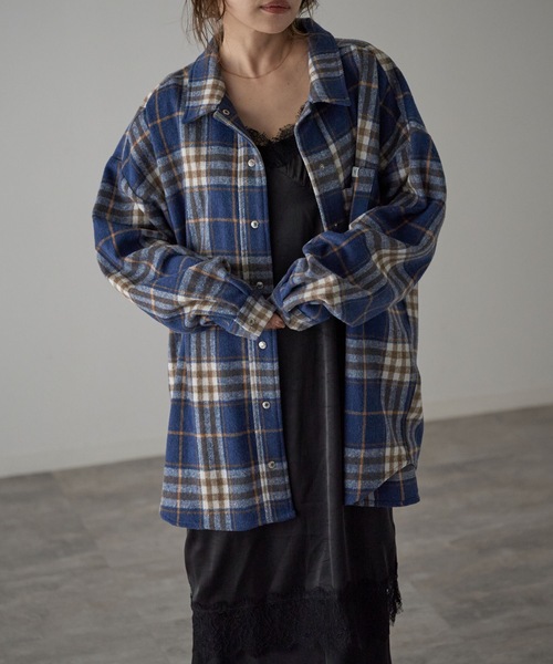 model：163cm. 着用サイズ：FREE