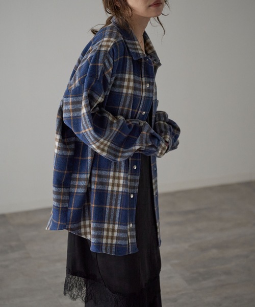model：163cm. 着用サイズ：FREE