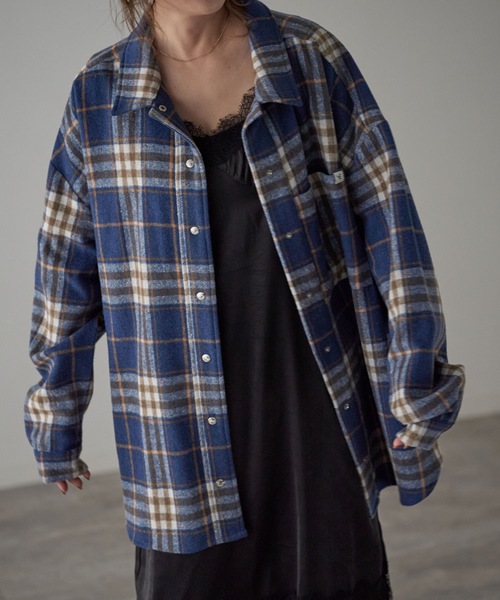 model：163cm. 着用サイズ：FREE