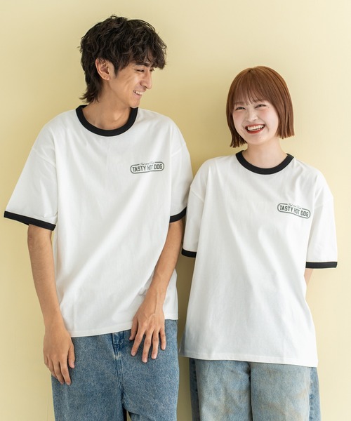 Quash（クアッシュ）の「フードキャラプリントTシャツ（Tシャツ/カットソー・メンズ・ホワイト系その他2/ブラック系その他/ブラック/ホワイト系その他3/ホワイト系その他/ホワイト・MEDIUM/LARGE）」の3枚目の写真