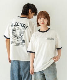 Quash | フードキャラプリントTシャツ(Tシャツ/カットソー)