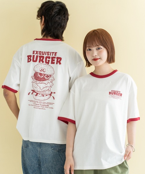 Quash（クアッシュ）の「フードキャラプリントTシャツ（Tシャツ/カットソー・メンズ・ホワイト系その他2/ブラック系その他/ブラック/ホワイト系その他3/ホワイト系その他/ホワイト・MEDIUM/LARGE）」の4枚目の写真