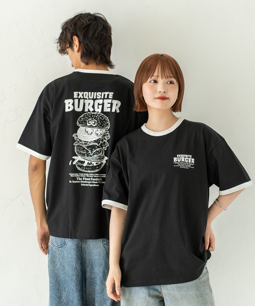 Quash（クアッシュ）の「フードキャラプリントTシャツ（Tシャツ/カットソー・メンズ・ホワイト系その他2/ブラック系その他/ブラック/ホワイト系その他3/ホワイト系その他/ホワイト・MEDIUM/LARGE）」の5枚目の写真