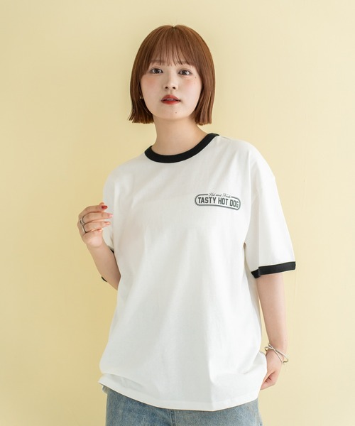 Quash（クアッシュ）の「フードキャラプリントTシャツ（Tシャツ/カットソー・メンズ・ホワイト系その他2/ブラック系その他/ブラック/ホワイト系その他3/ホワイト系その他/ホワイト・MEDIUM/LARGE）」の7枚目の写真