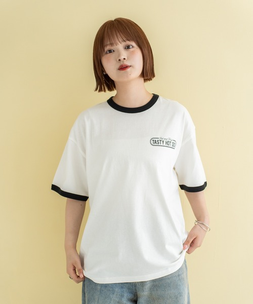 Quash（クアッシュ）の「フードキャラプリントTシャツ（Tシャツ/カットソー・メンズ・ホワイト系その他2/ブラック系その他/ブラック/ホワイト系その他3/ホワイト系その他/ホワイト・MEDIUM/LARGE）」の10枚目の写真